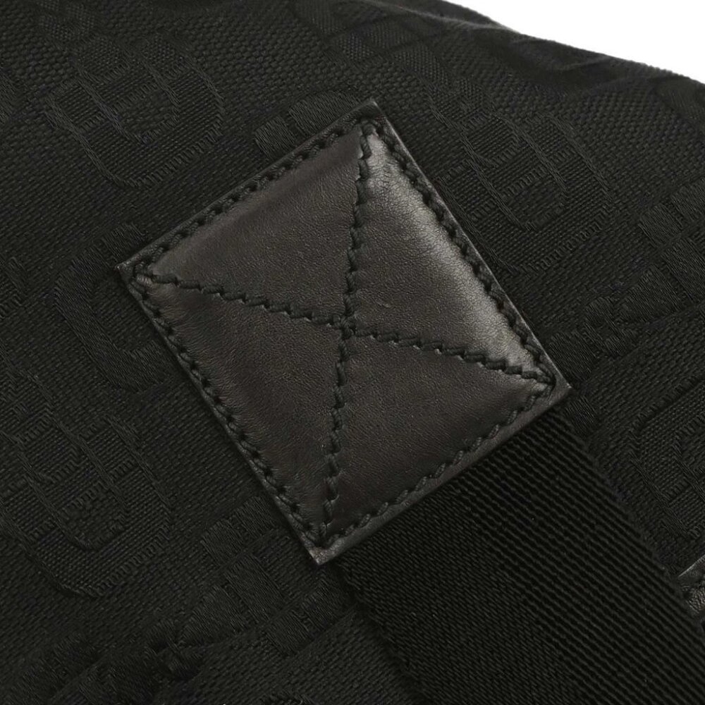 Gucci Black Canvas Tote 2way Handbag - Picture 7 of 10